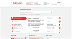 Desktop Screenshot of in-server.cz